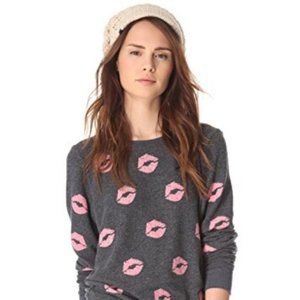 Wildfox Kiss Me All Over Comfy Pullover One size